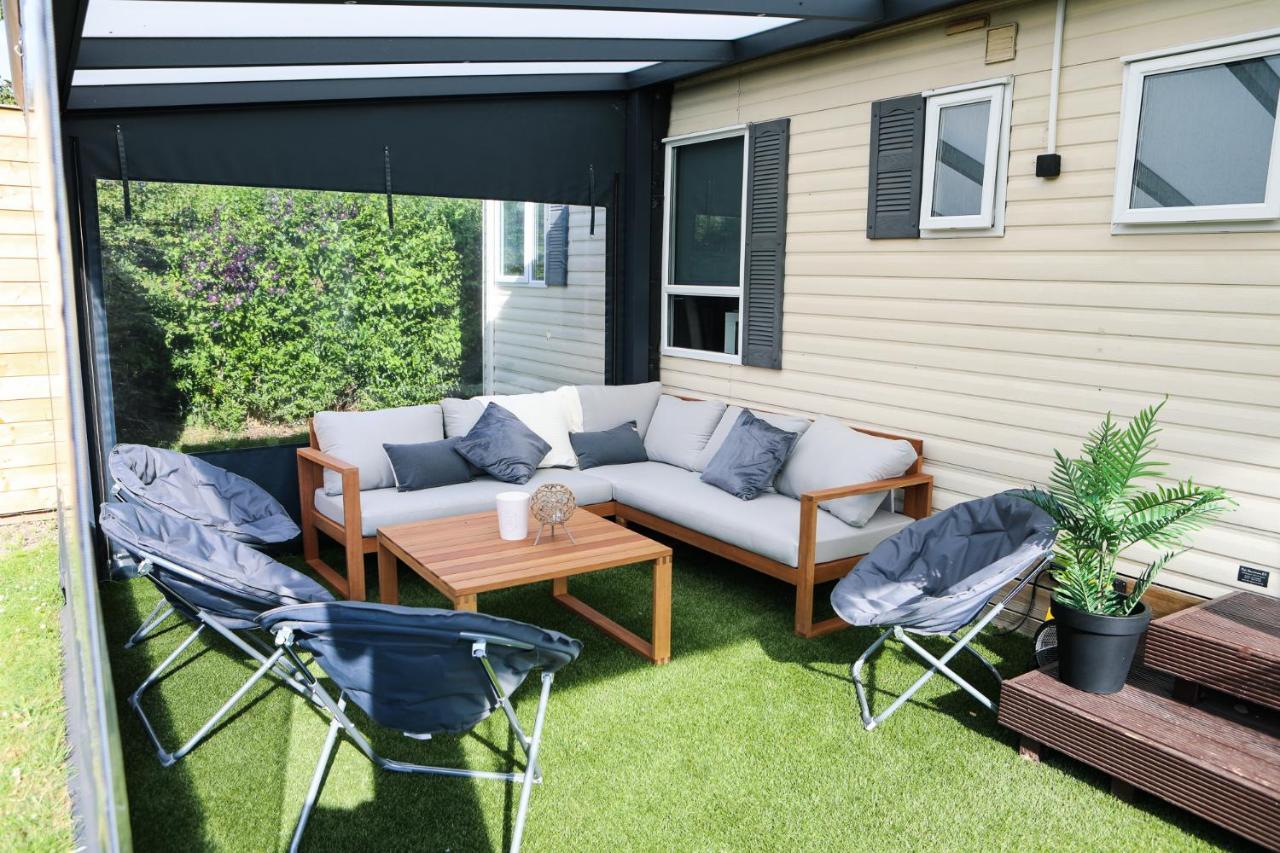 Chalet Op 5* Camping De Paardekreek Kortgene Luaran gambar