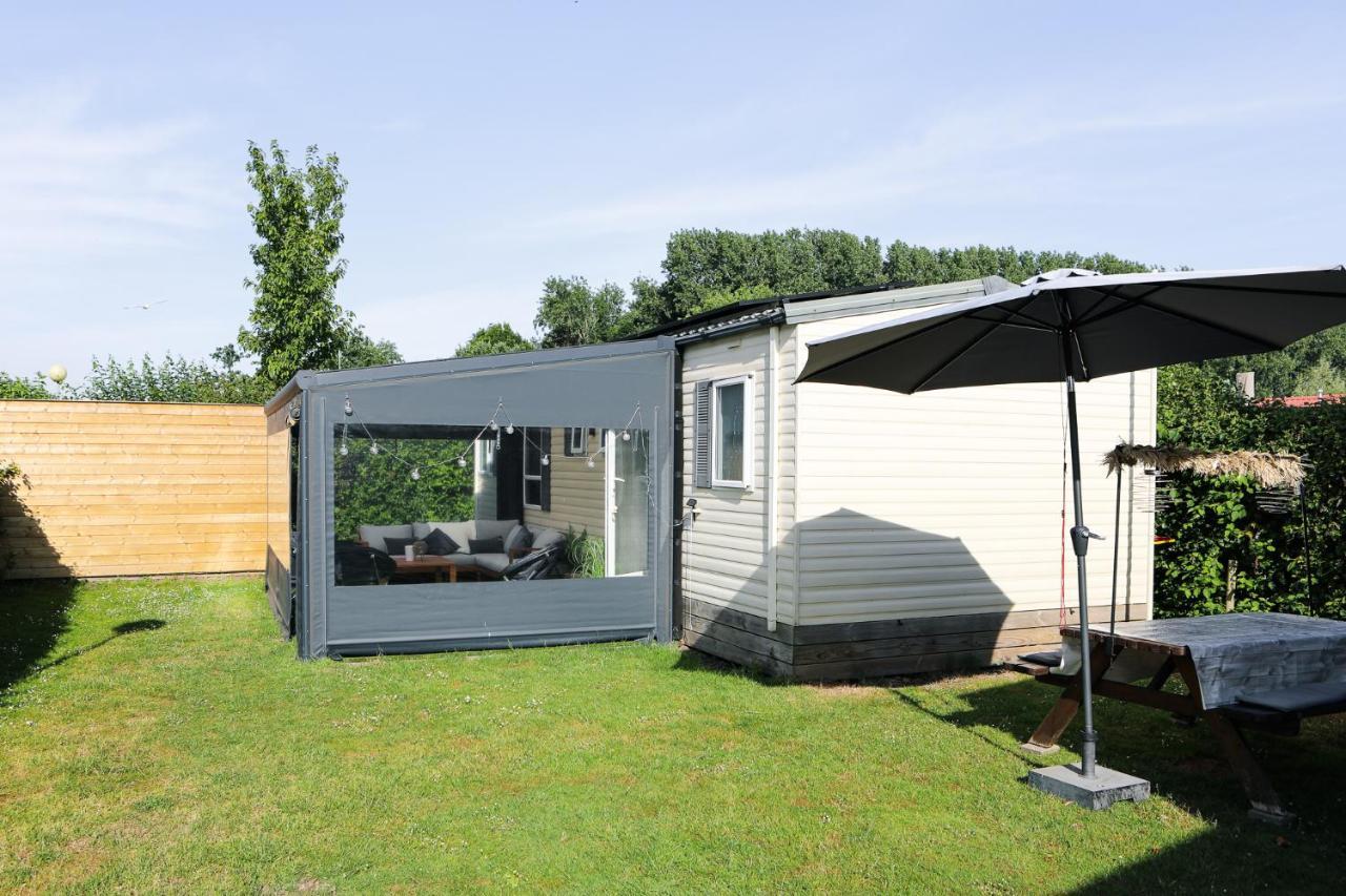 Chalet Op 5* Camping De Paardekreek Kortgene Luaran gambar